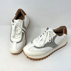 Blondo Lily Lug Waterproof Running Sneaker White 8.5